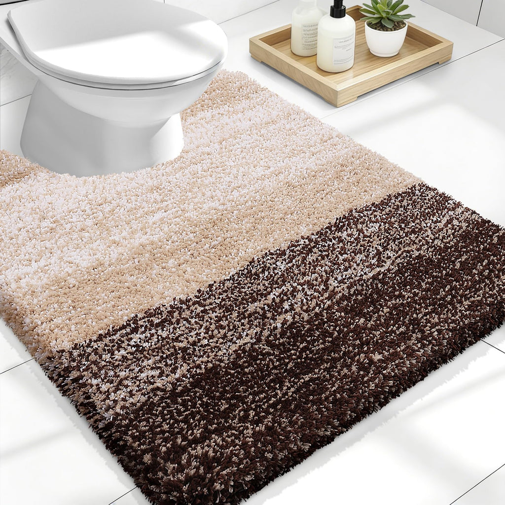 Plush Quick-Dry Absorbent Microfiber Bathroom Mat