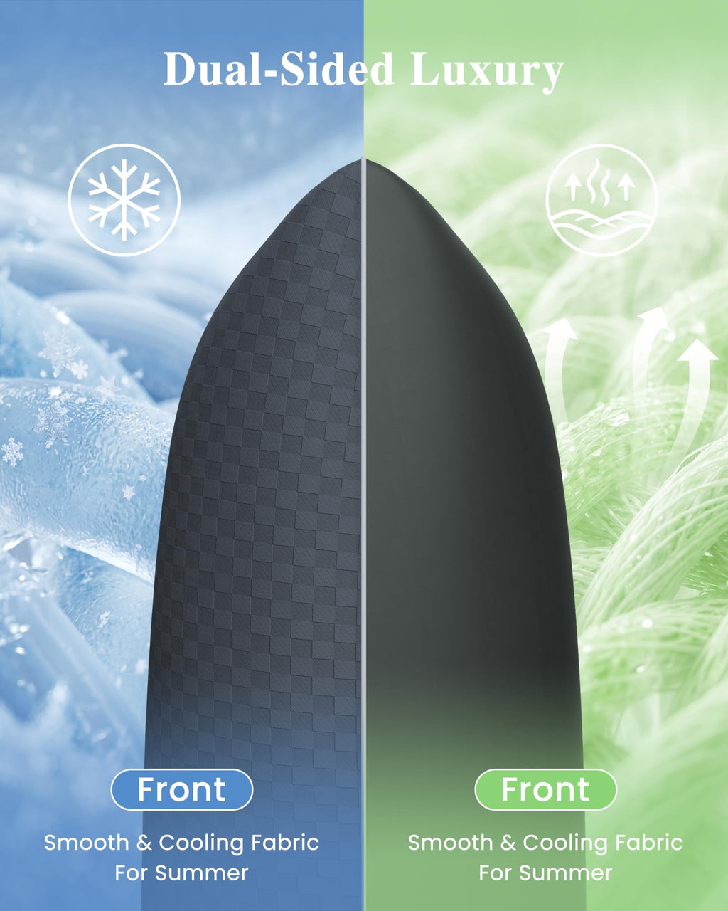 Cold-Touch Cooling Body Pillow for Side Sleepers