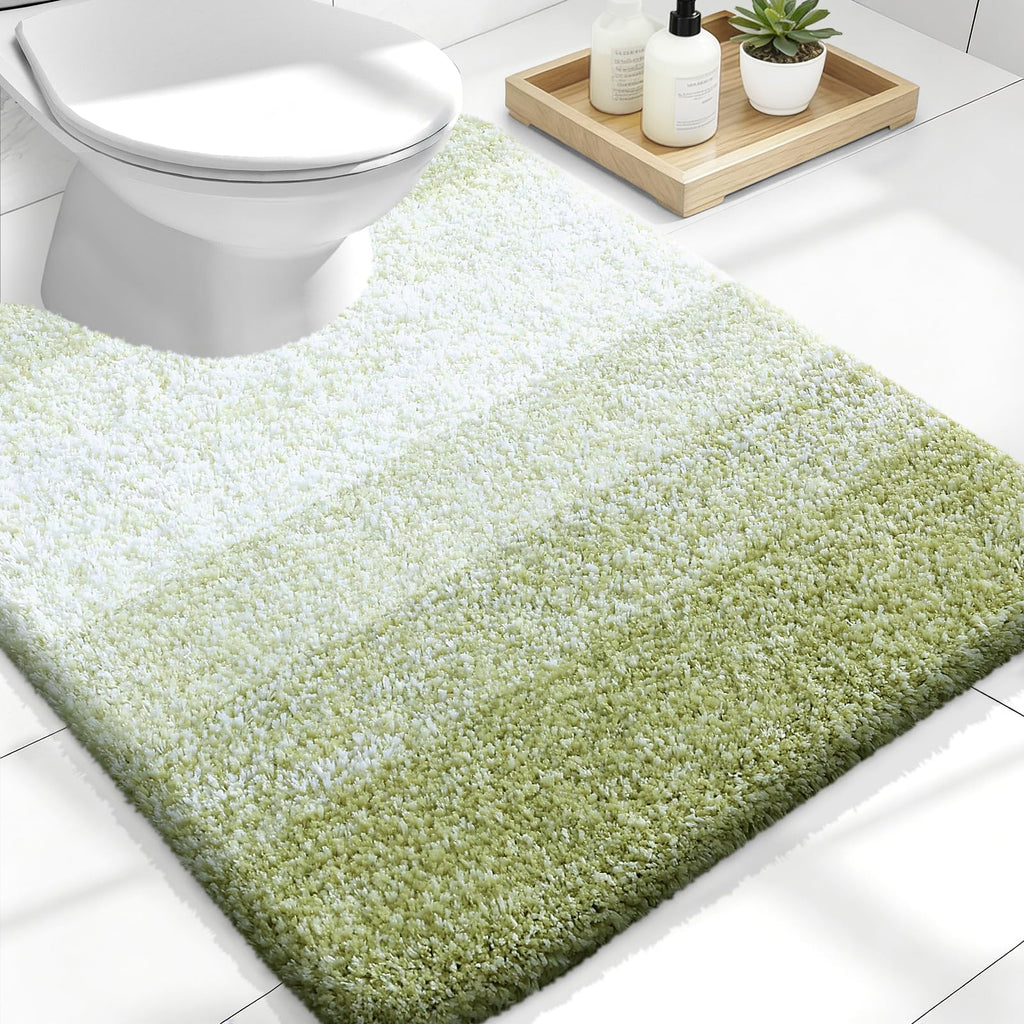 Plush Quick-Dry Absorbent Microfiber Bathroom Mat