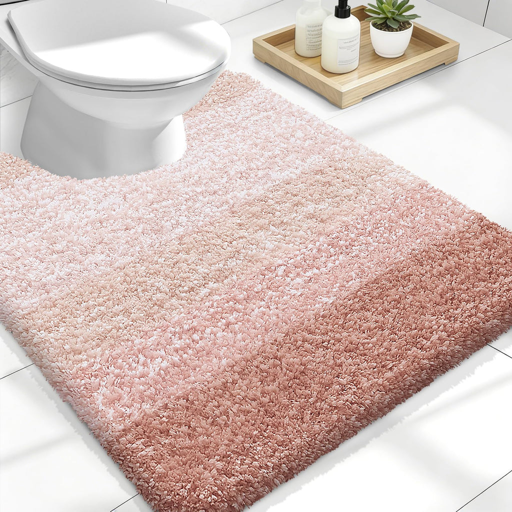 Plush Quick-Dry Absorbent Microfiber Bathroom Mat