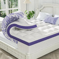 Dual-Layer Memory Foam Mattress Topper, 4-Inch