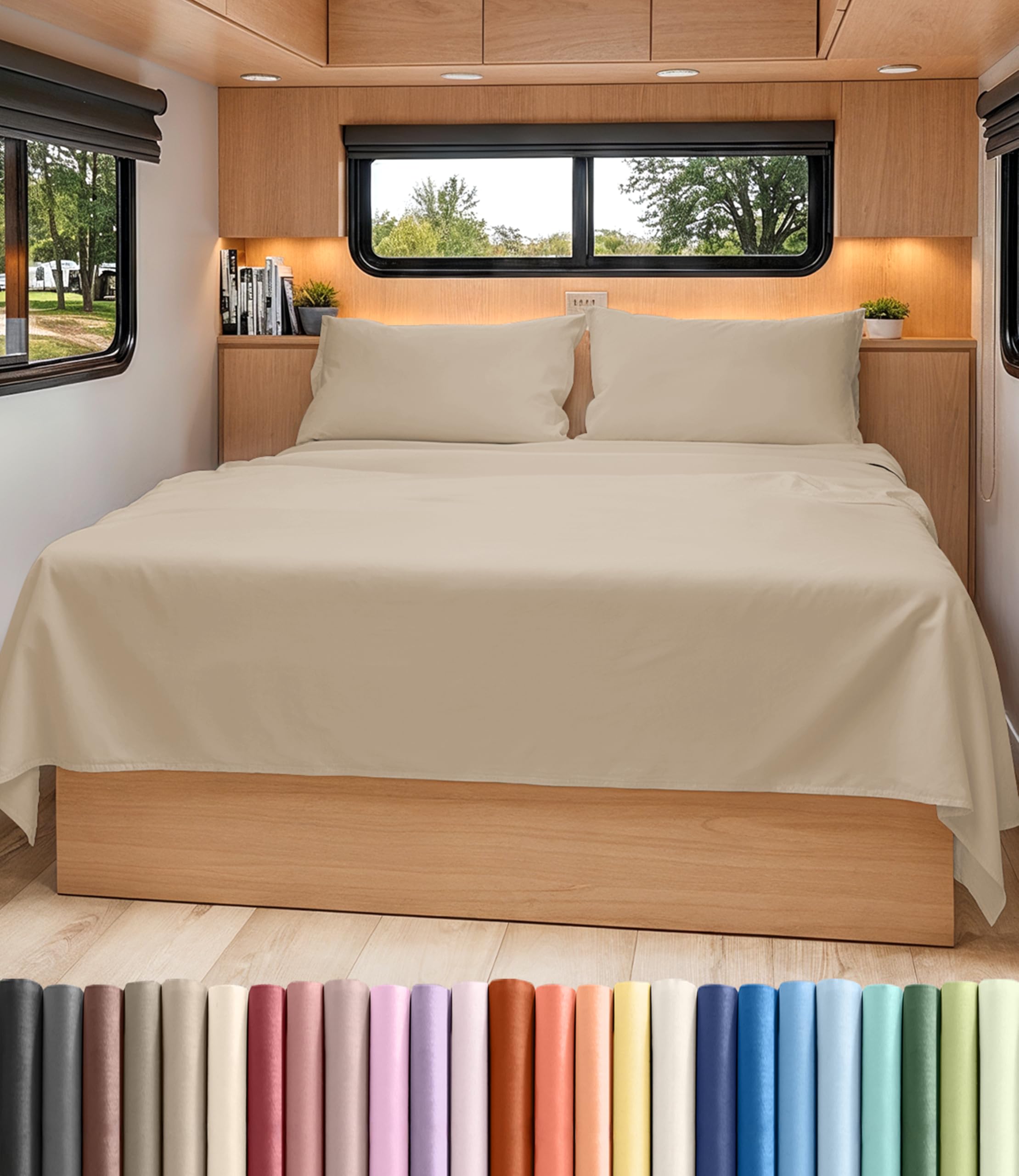 Ultra-Soft Cooling Deep-Pocket Sheet Set, 4 Pieces