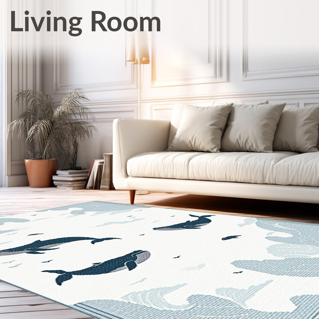 Washable Non-Slip Stain-Resistant Indoor Area Rug