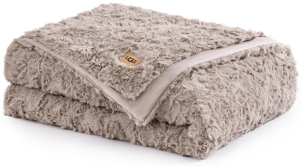 UGG Faux Fur Bed Blanket