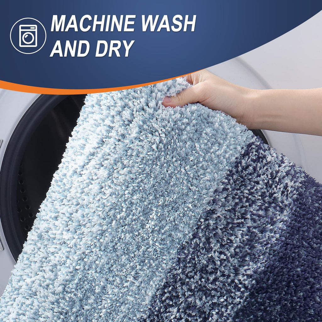 Plush Quick-Dry Absorbent Microfiber Bathroom Mat