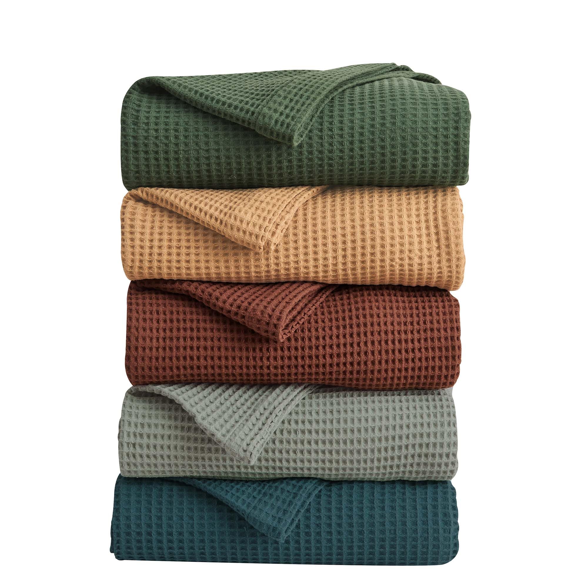 Classic Cotton Bed Blanket for Year-Round Comfort