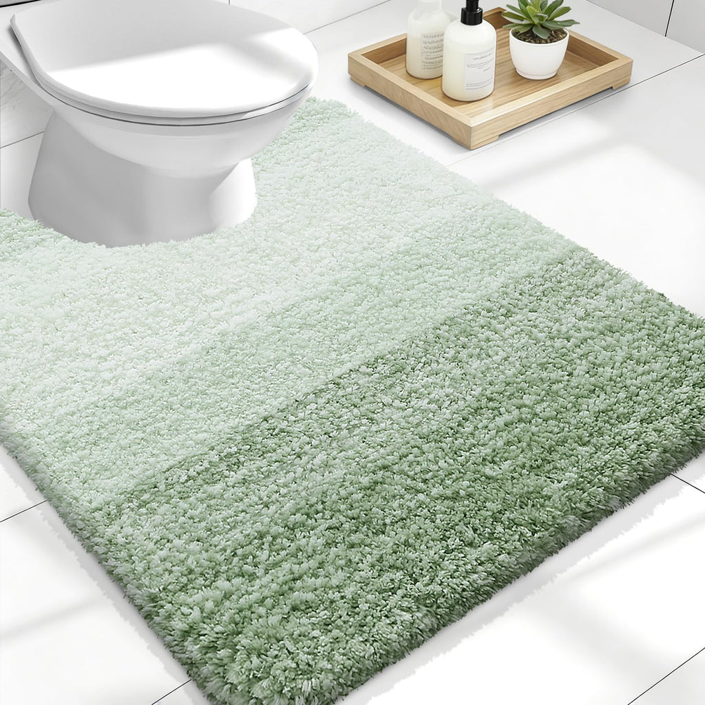 Plush Quick-Dry Absorbent Microfiber Bathroom Mat