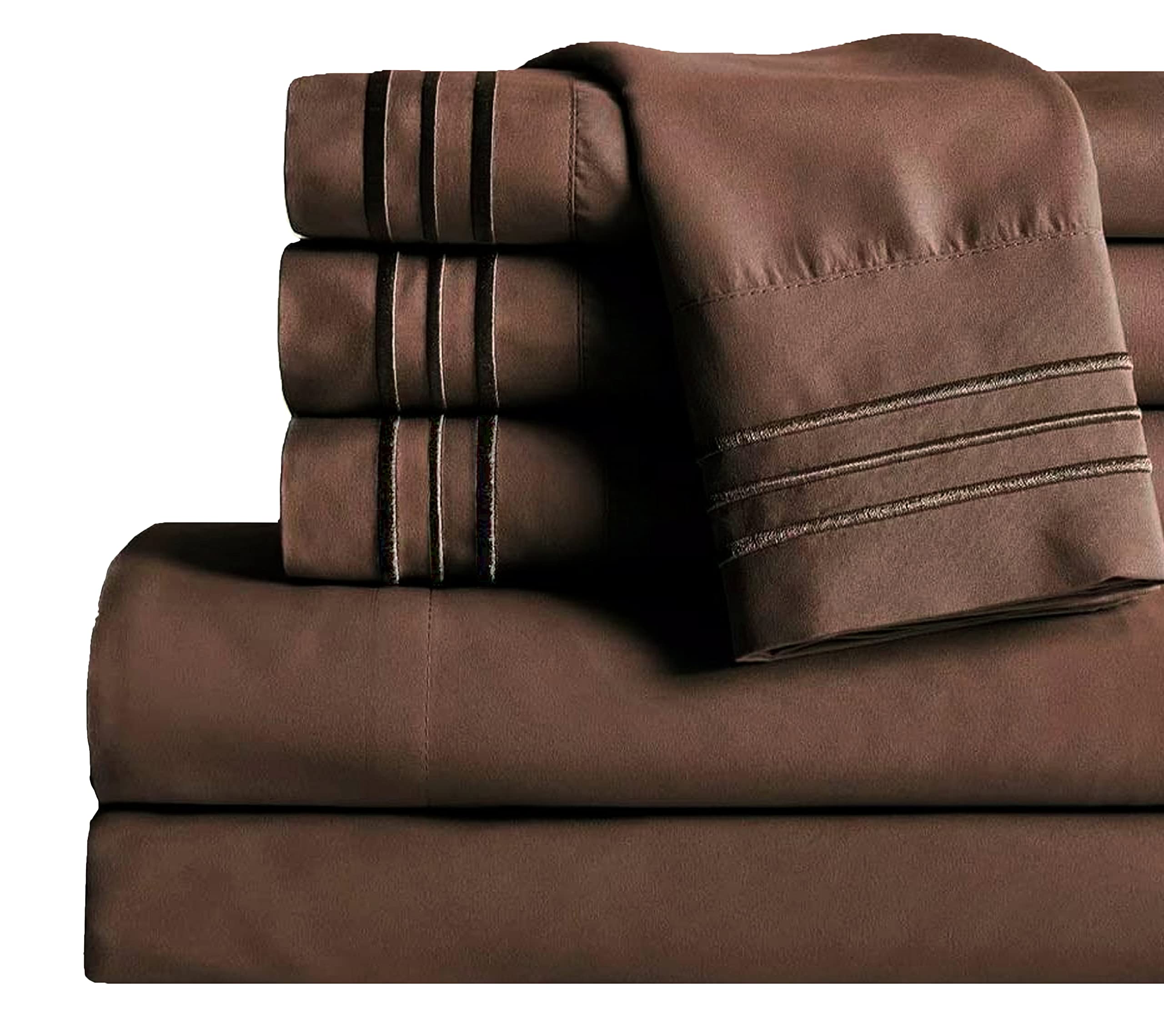 Hotel-Style Cooling Deep-Pocket Sheet Set, 6 Pieces