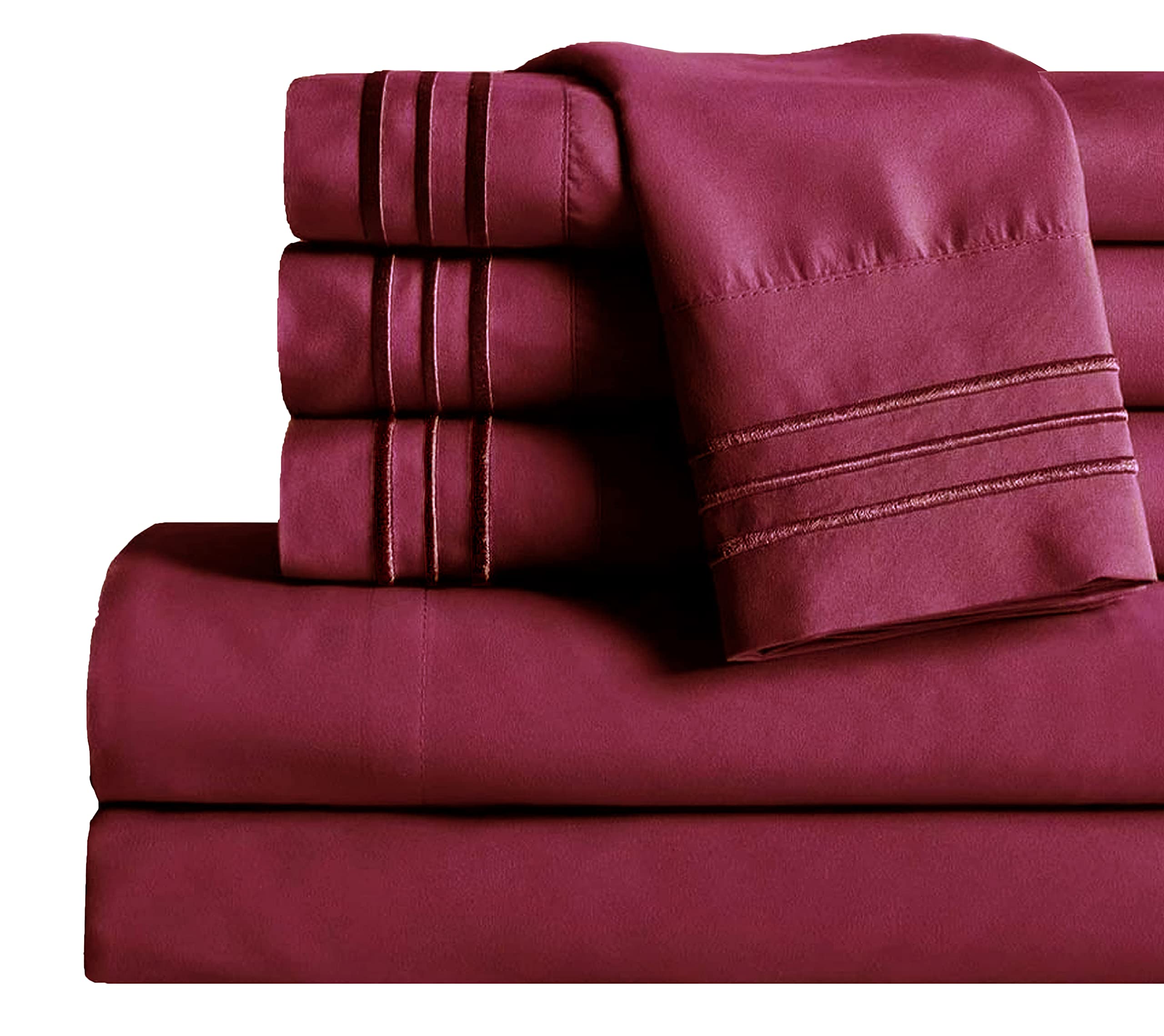 Hotel-Style Cooling Deep-Pocket Sheet Set, 6 Pieces