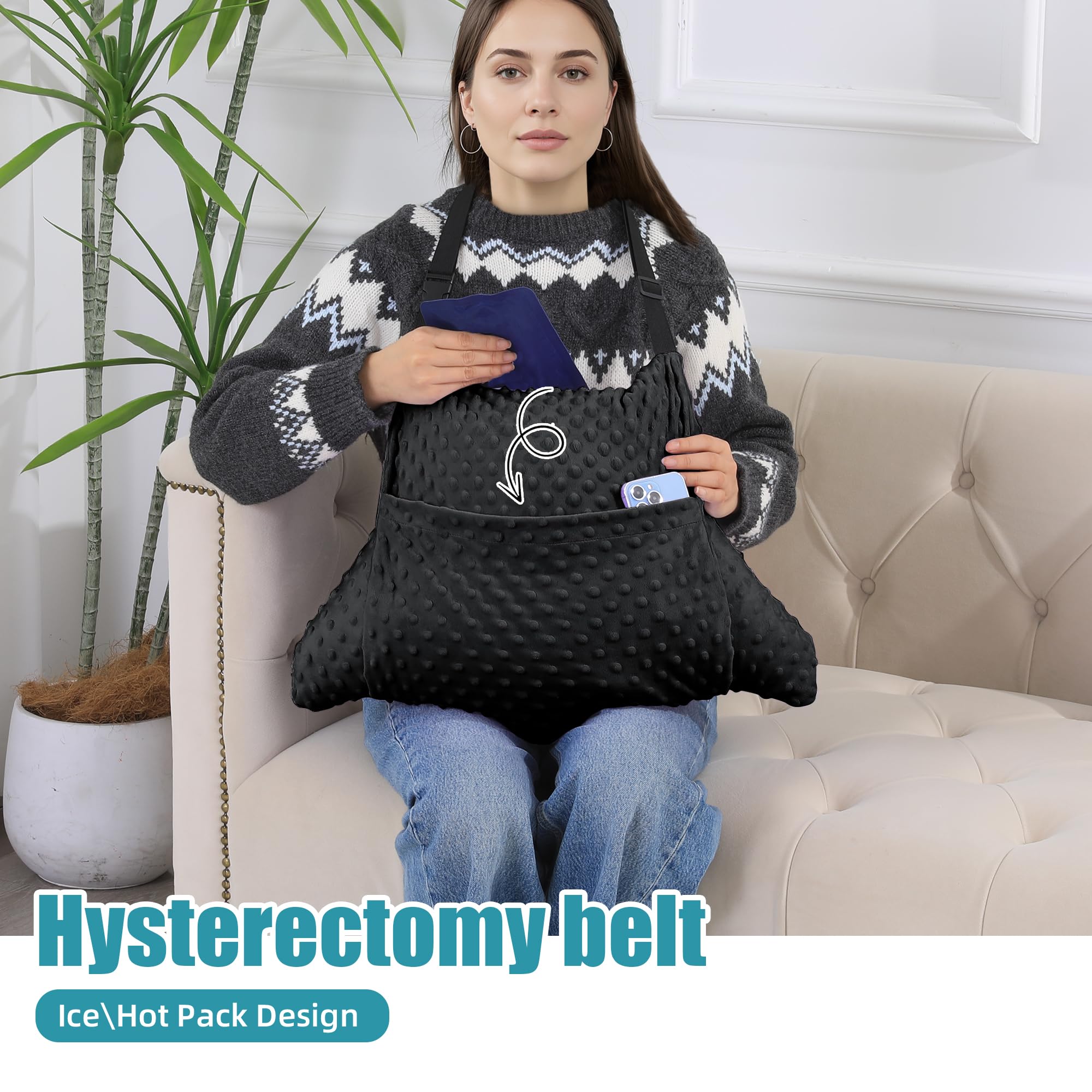 Post-Surgery Shredded Memory Foam Recovery Pillow Set
