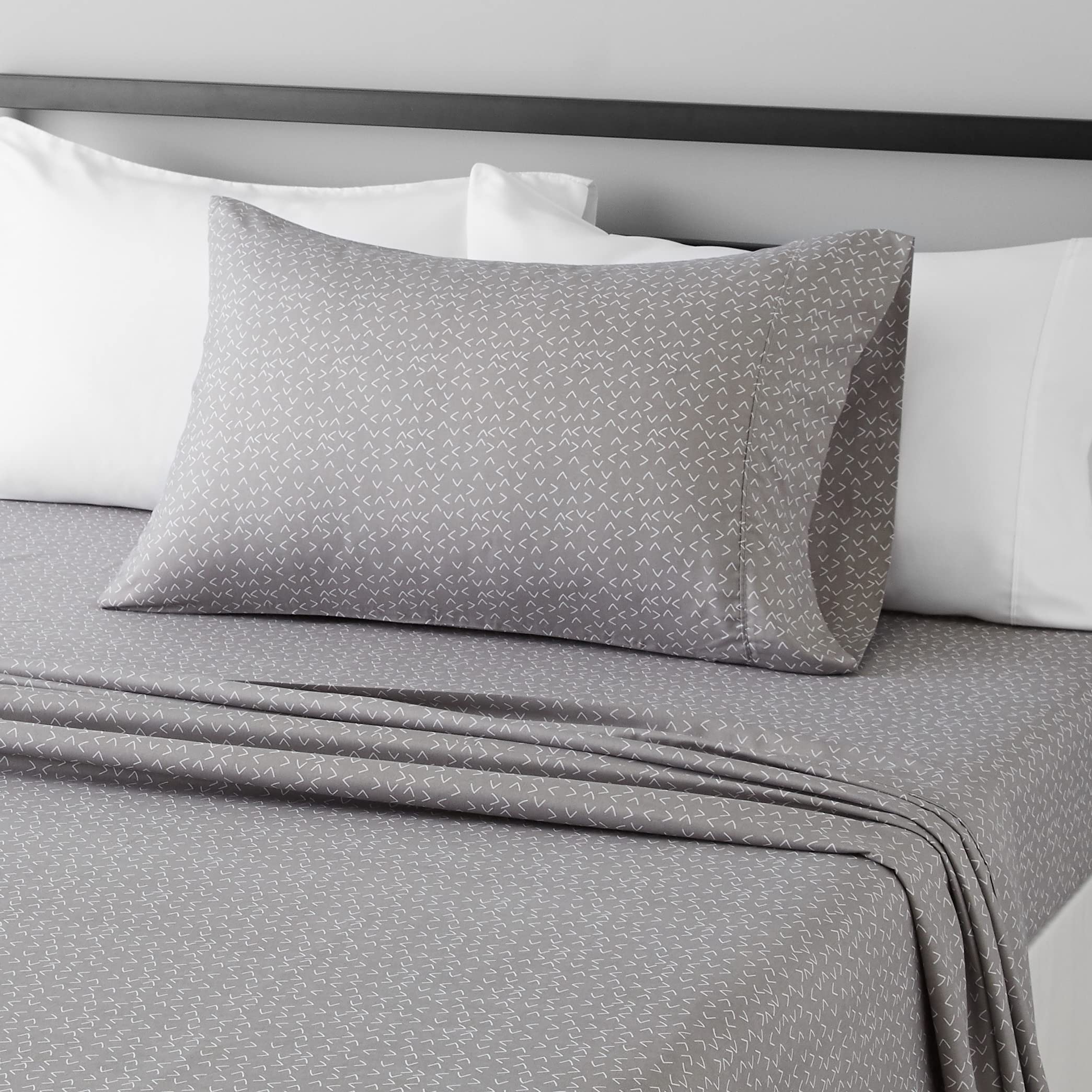 Soft Microfiber Deep-Pocket Bed Sheet Set, 4 Pieces