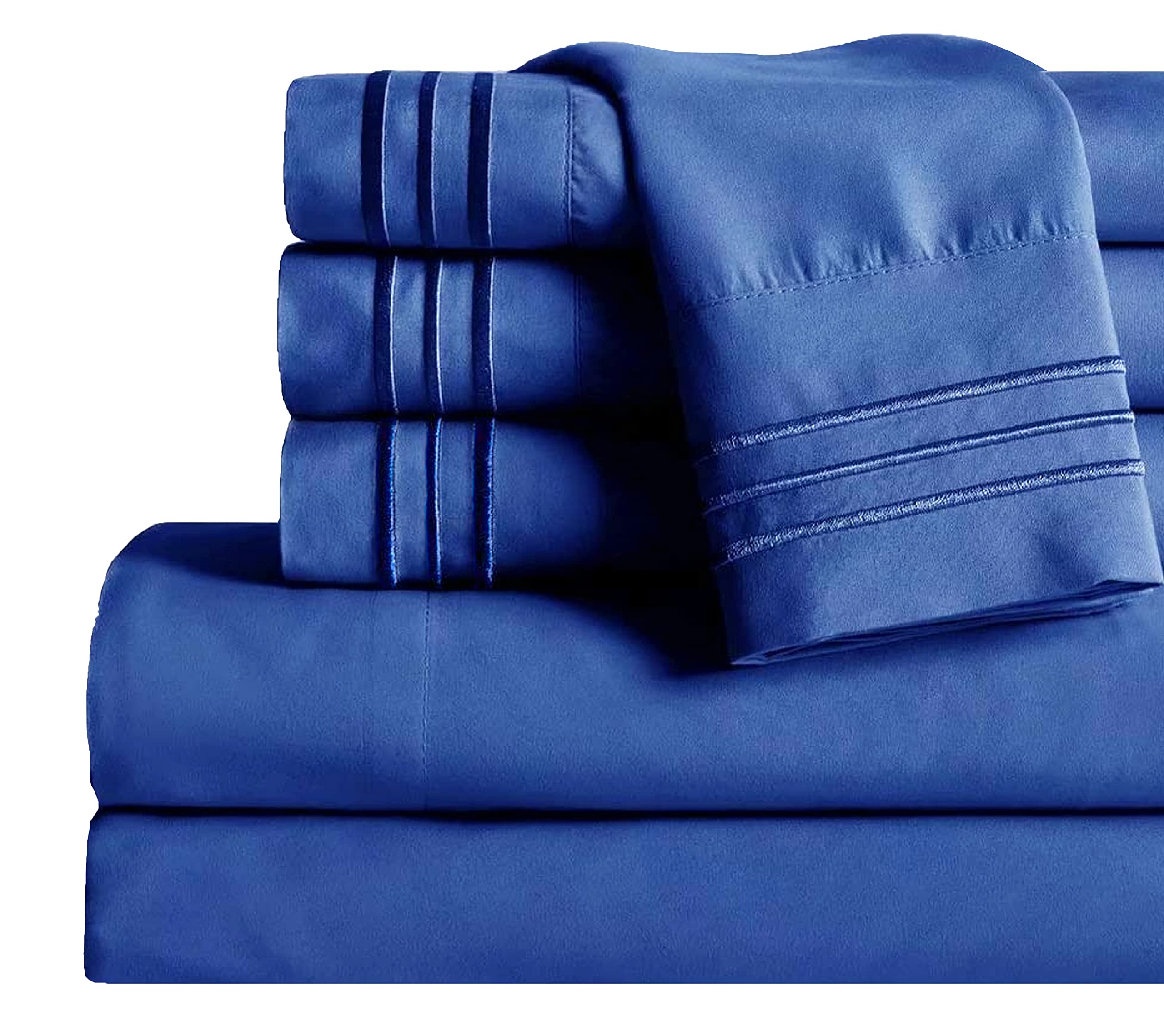 Hotel-Style Cooling Deep-Pocket Sheet Set, 6 Pieces