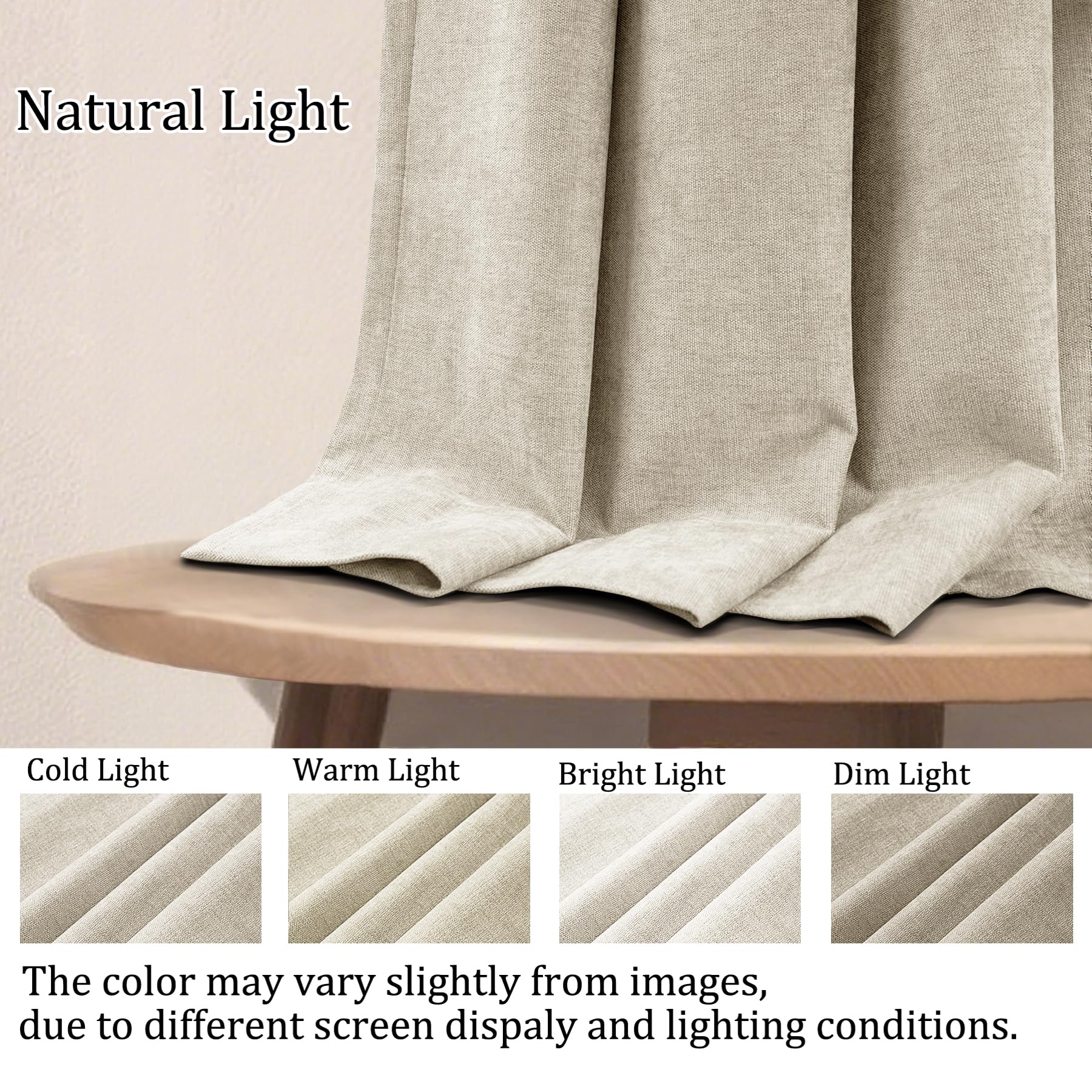 Pinch-Pleated Chenille Total Blackout Curtain Panel