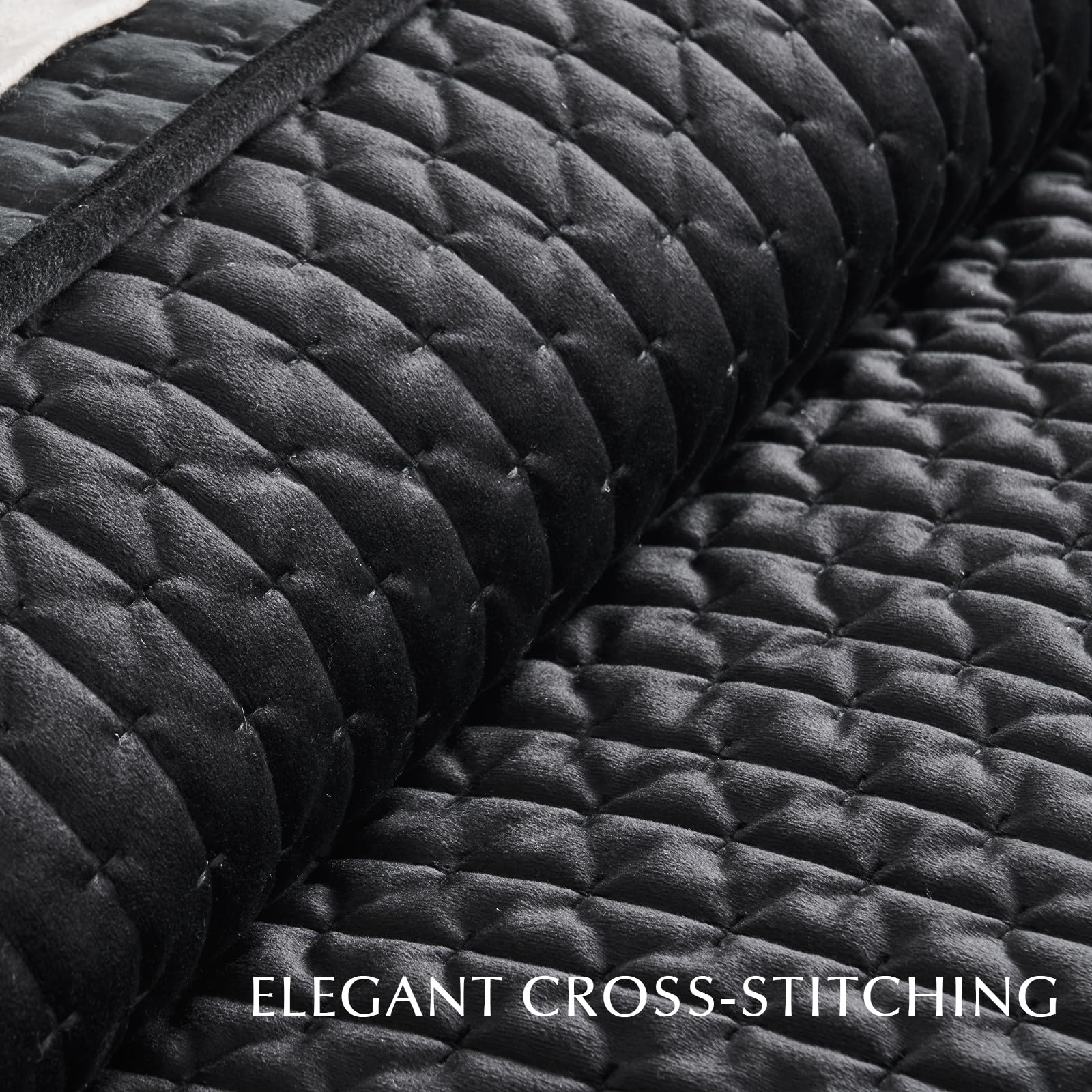 EverGrace Cross Stitch Velvet Quilt