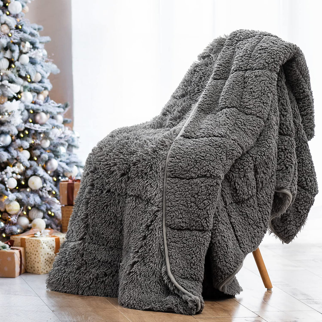 Wemore Shaggy Faux Fur Cozy Blanket