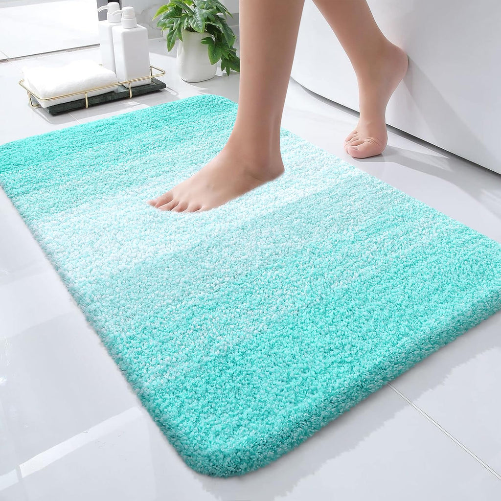 Plush Quick-Dry Absorbent Microfiber Bathroom Mat