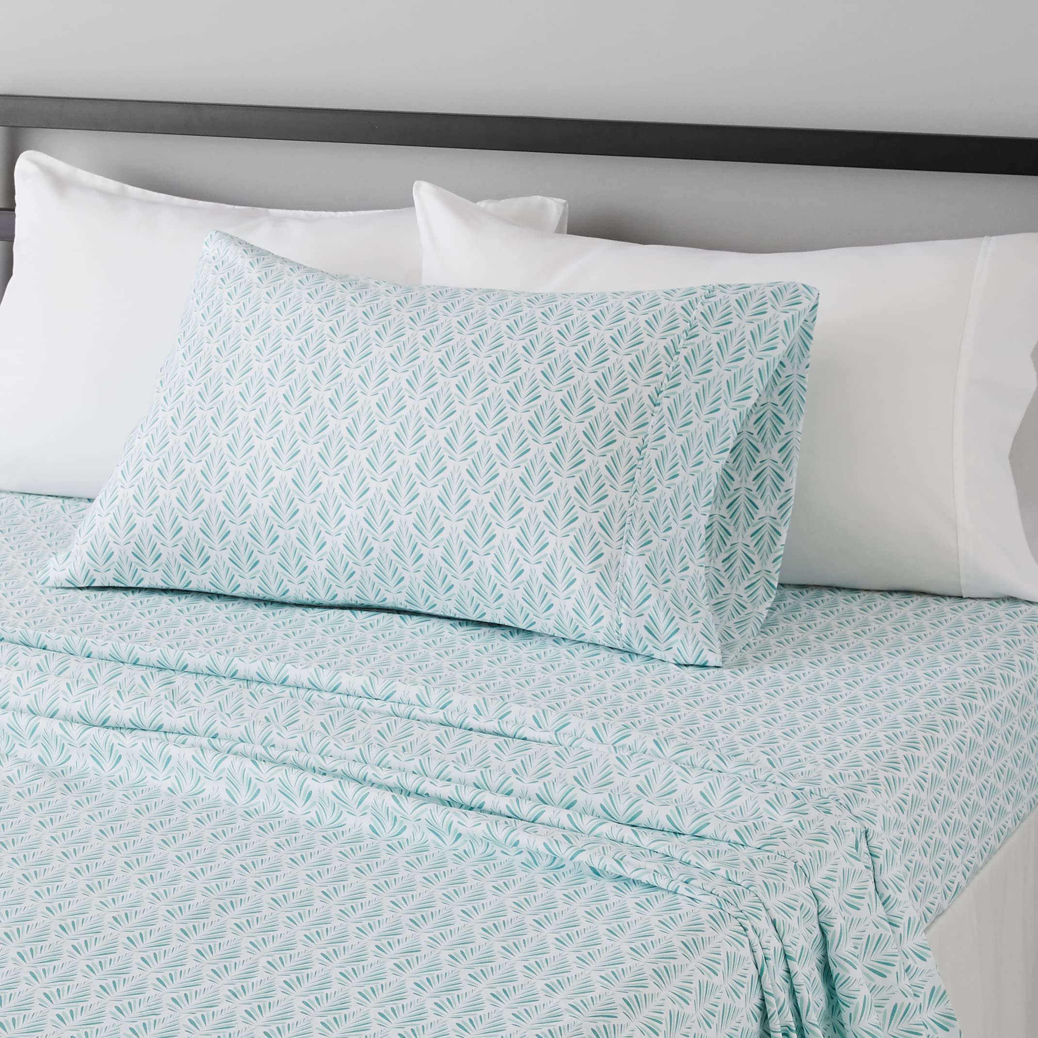 Soft Microfiber Deep-Pocket Bed Sheet Set, 4 Pieces