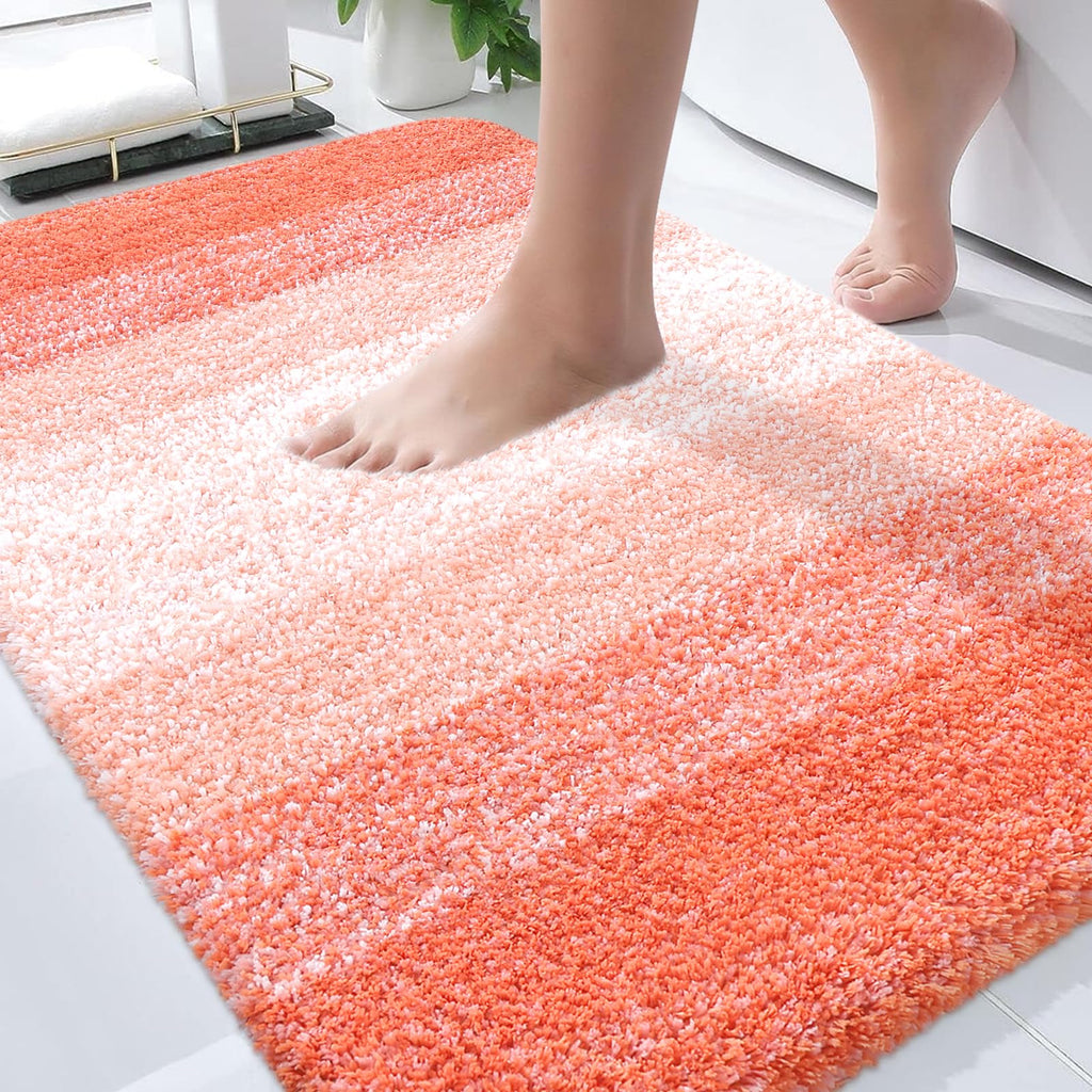 Plush Quick-Dry Absorbent Microfiber Bathroom Mat