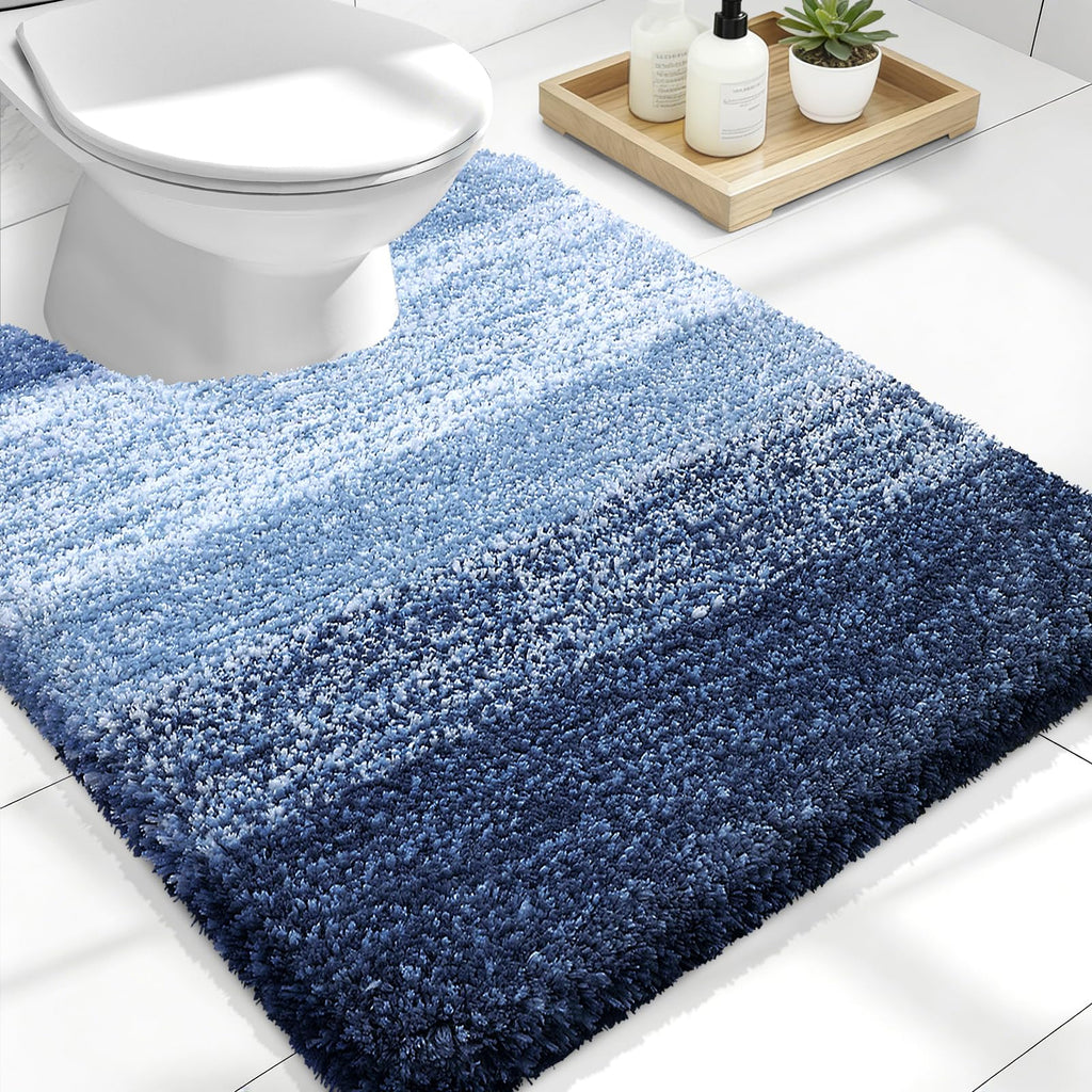 Plush Quick-Dry Absorbent Microfiber Bathroom Mat