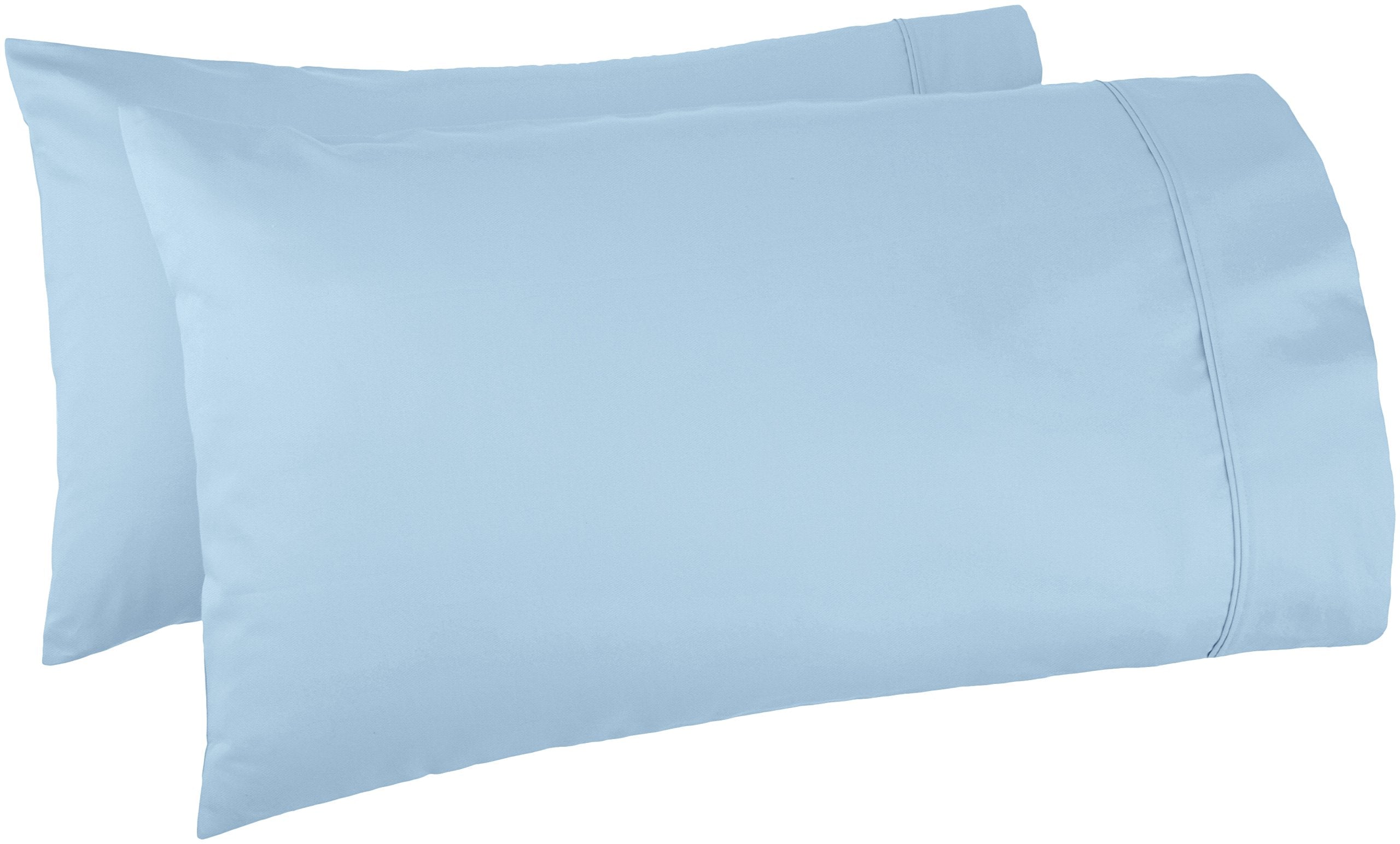 Amazon Basics 400 Thread Count Cotton Pillow Cases, Set of 2