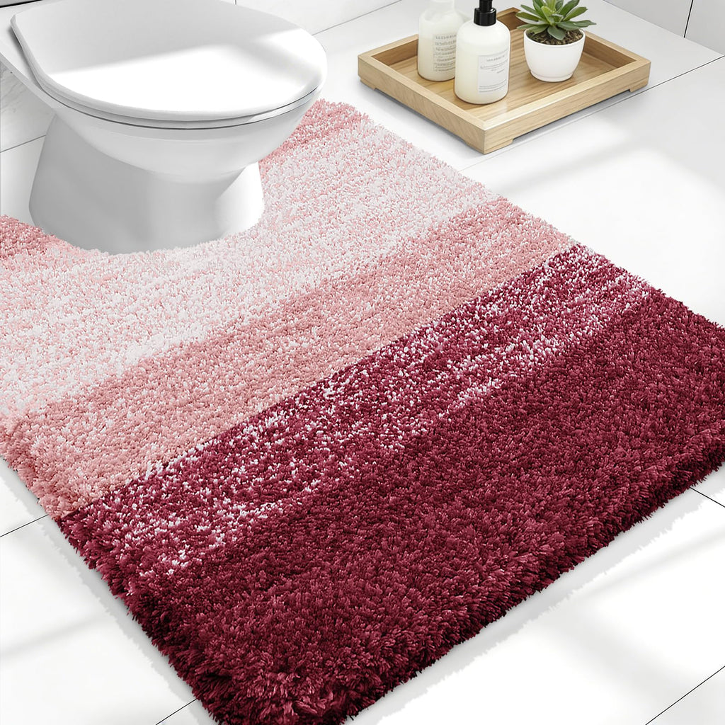 Plush Quick-Dry Absorbent Microfiber Bathroom Mat