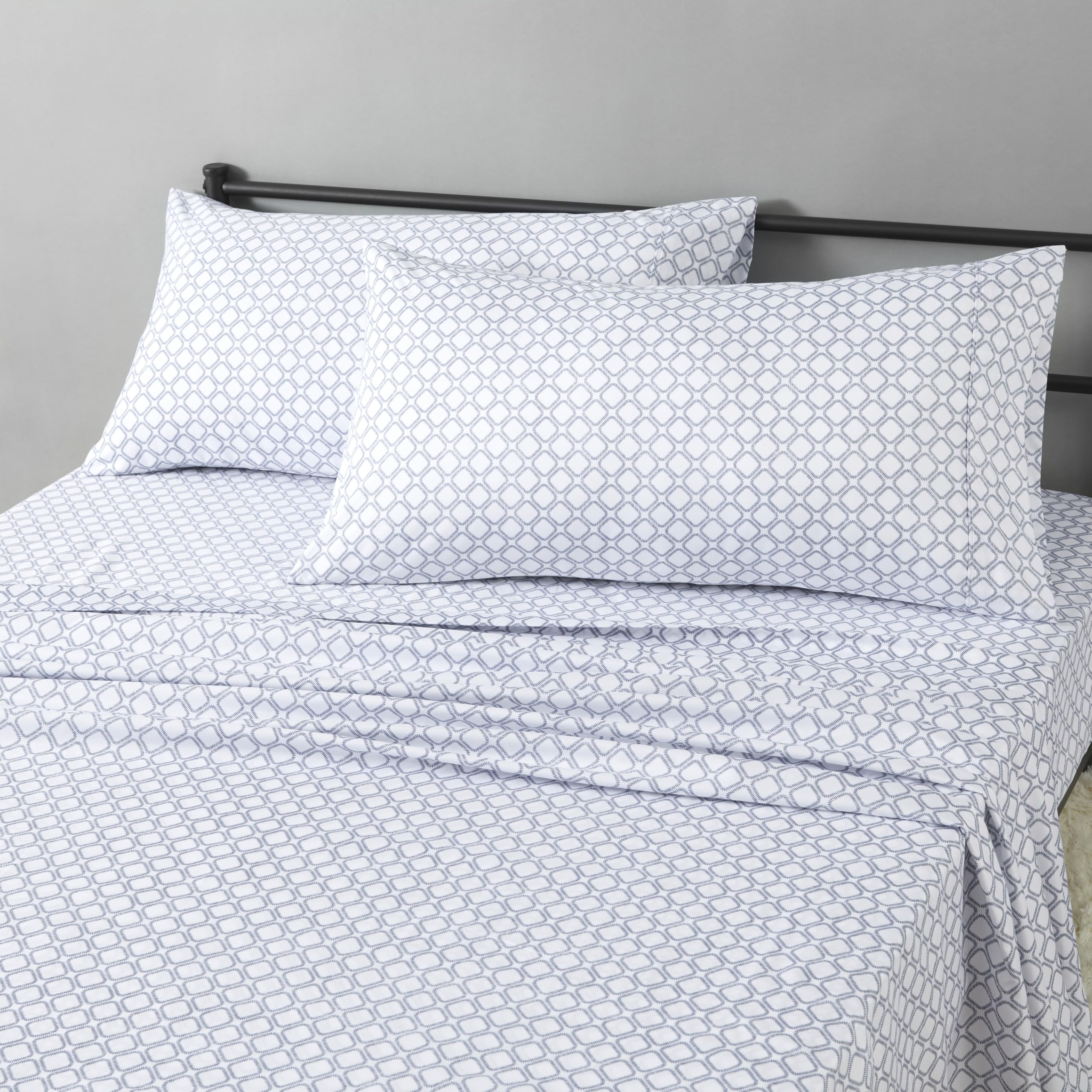 Soft Microfiber Deep-Pocket Bed Sheet Set, 4 Pieces