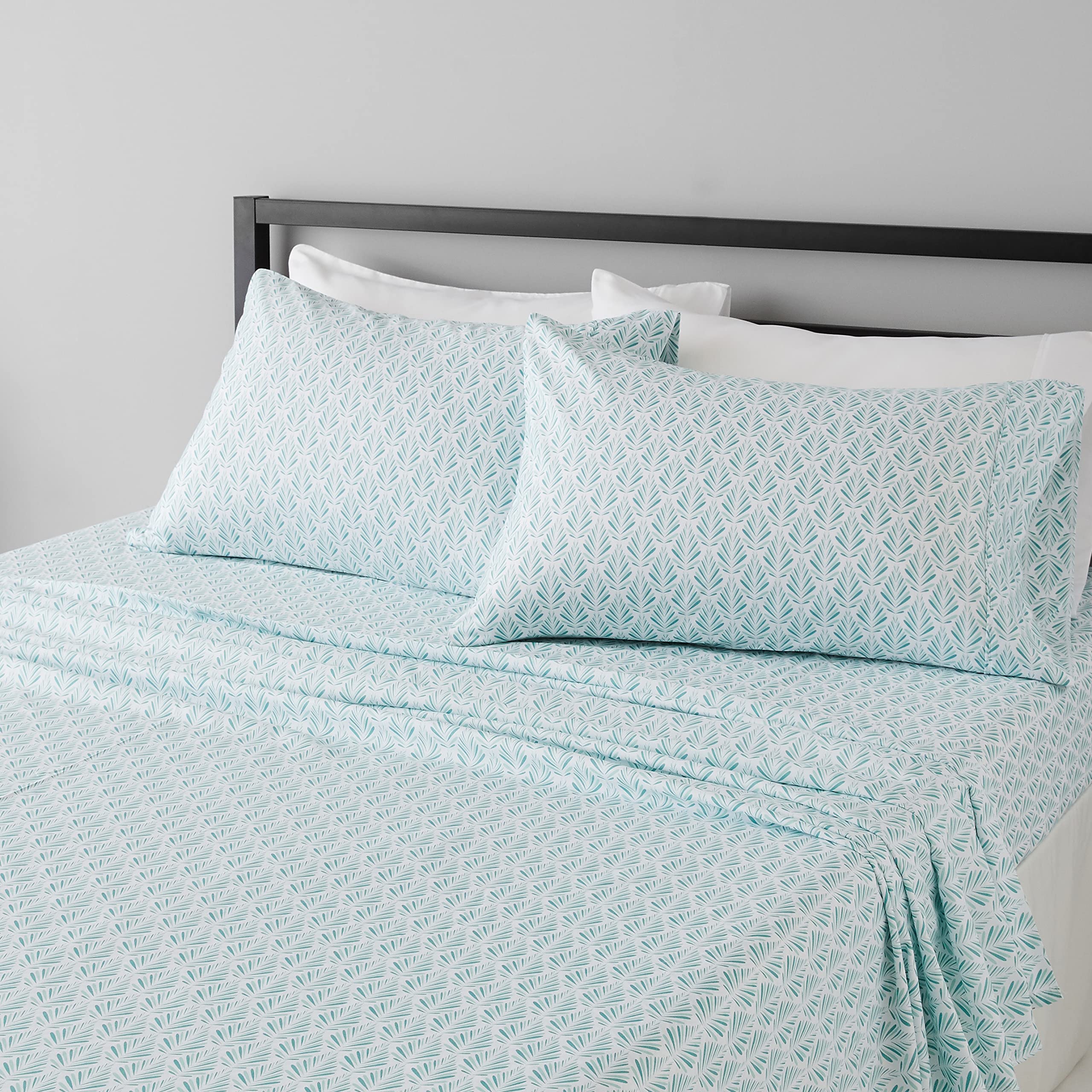 Soft Microfiber Deep-Pocket Bed Sheet Set, 4 Pieces