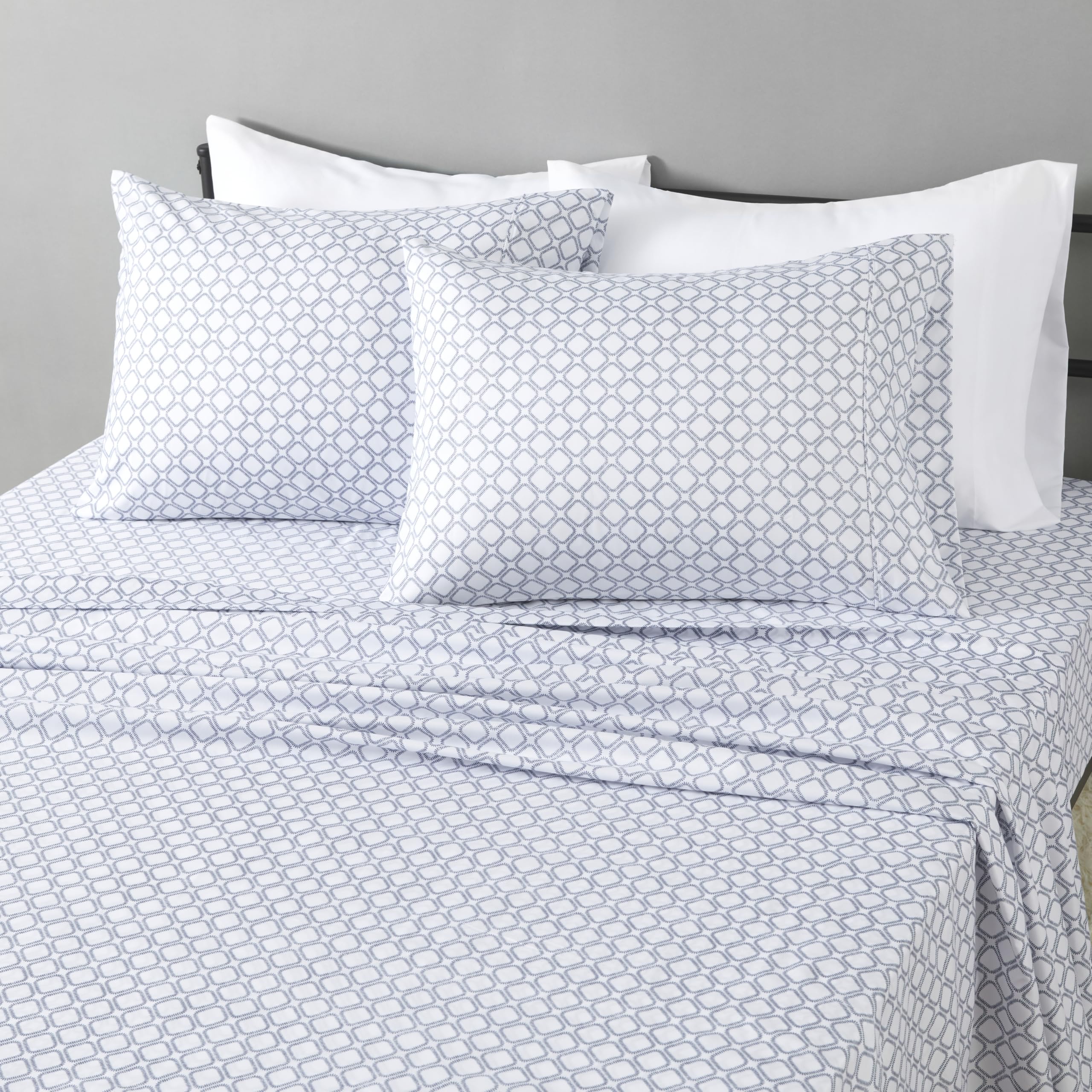 Soft Microfiber Deep-Pocket Bed Sheet Set, 4 Pieces