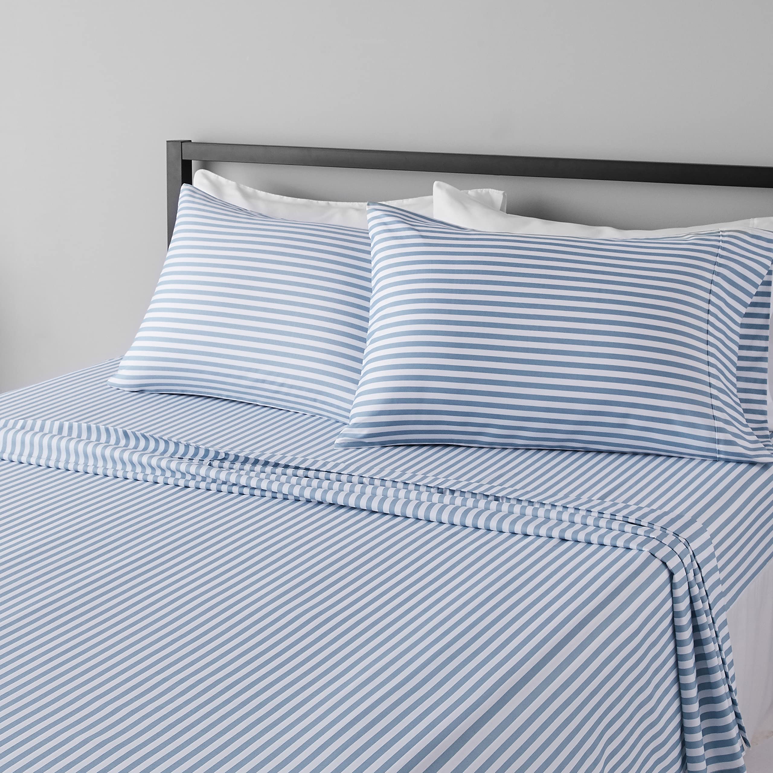 Soft Microfiber Deep-Pocket Bed Sheet Set, 4 Pieces