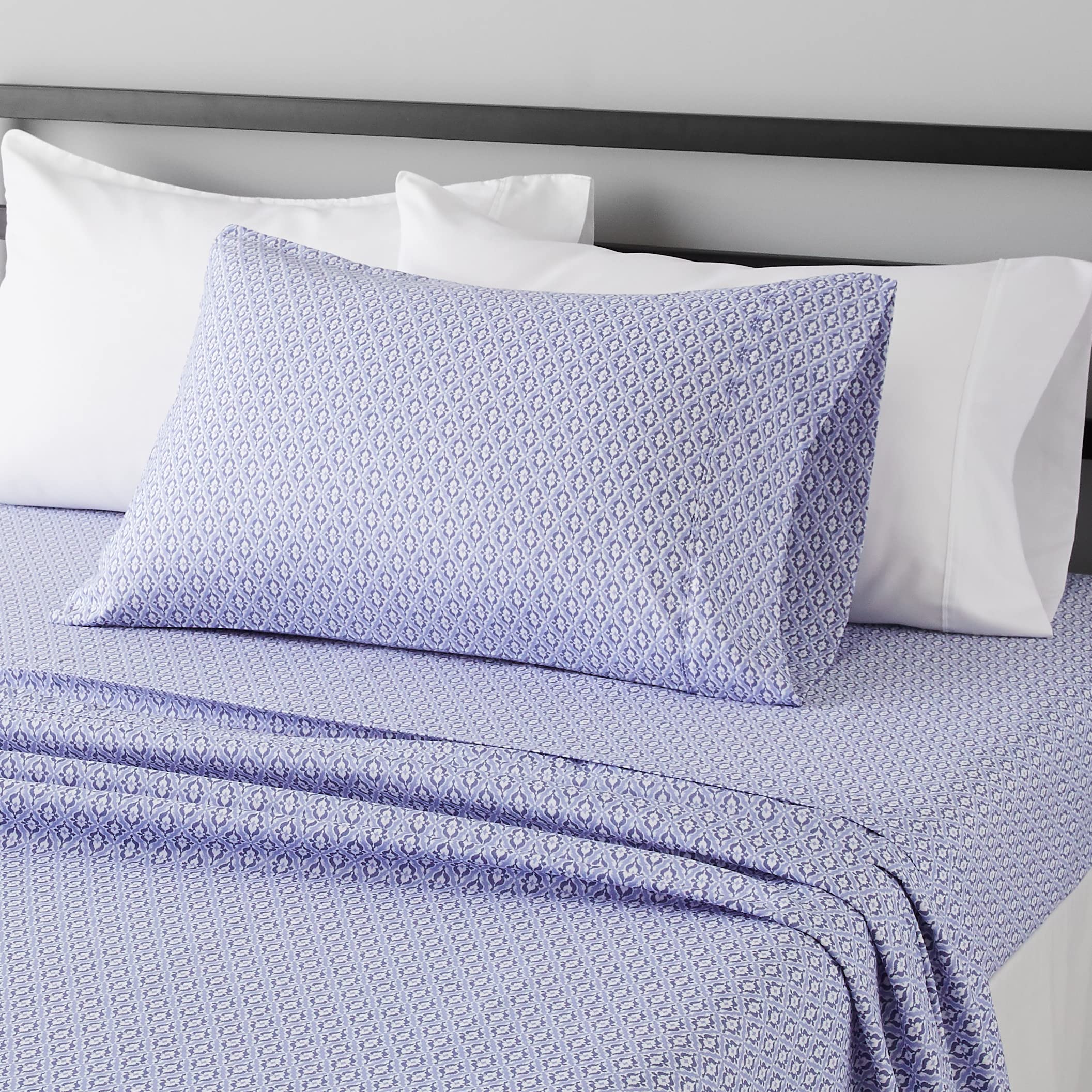 Soft Microfiber Deep-Pocket Bed Sheet Set, 4 Pieces