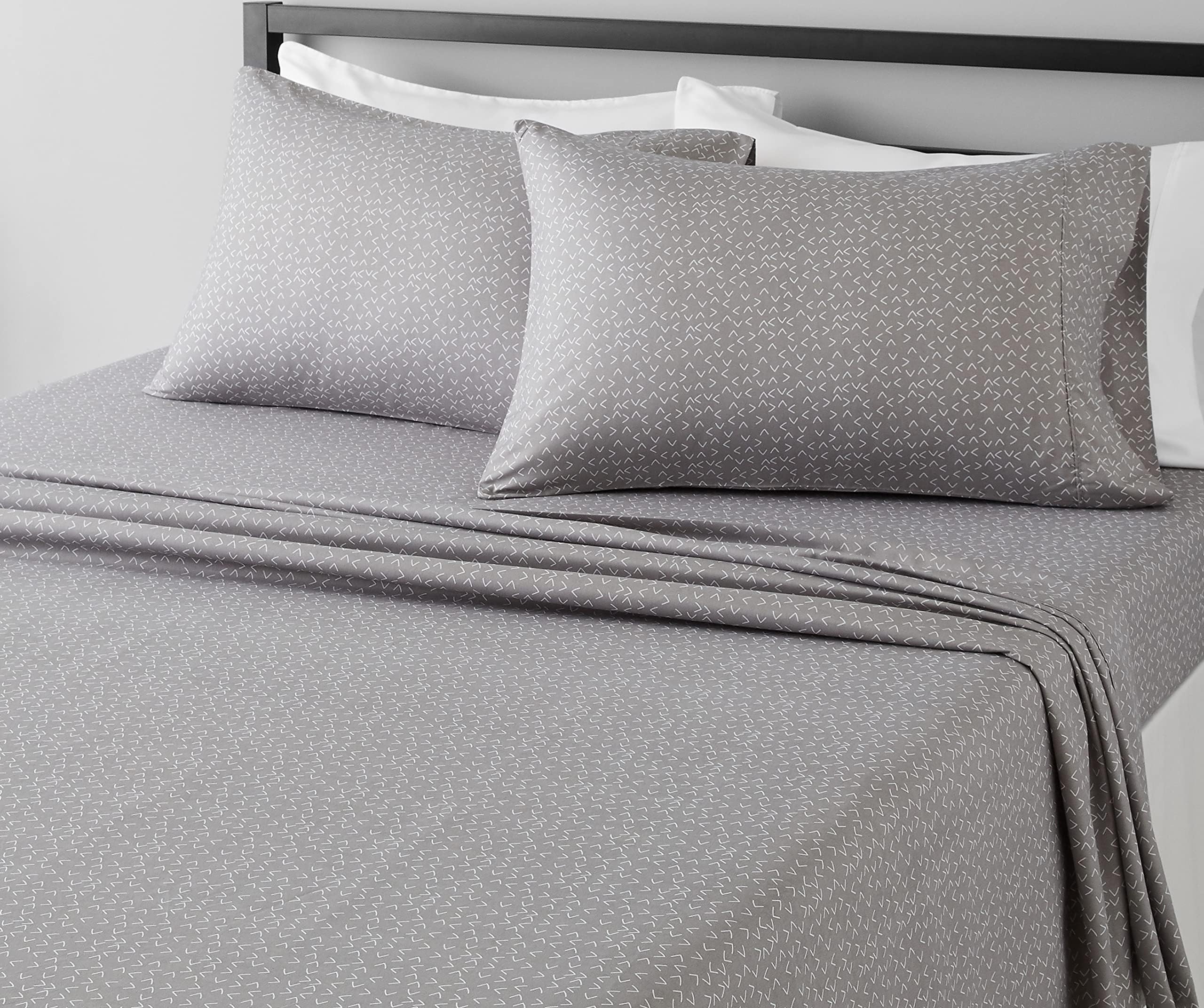 Soft Microfiber Deep-Pocket Bed Sheet Set, 4 Pieces