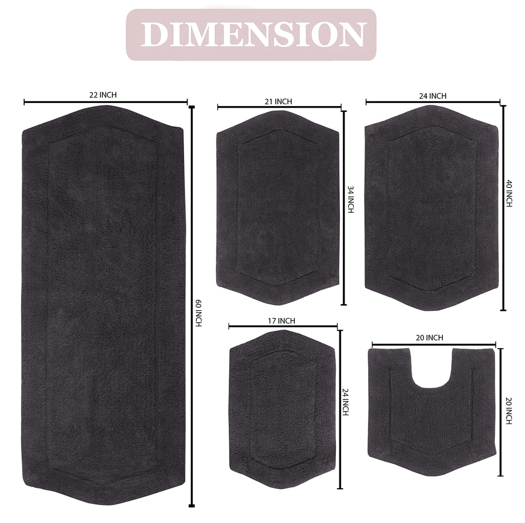 Coordinated Bed Skirt and Throw Pillow Sham Set